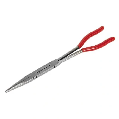 Image of Sealey Premier Needle Nose Pliers Double Joint Long Reach 335mm