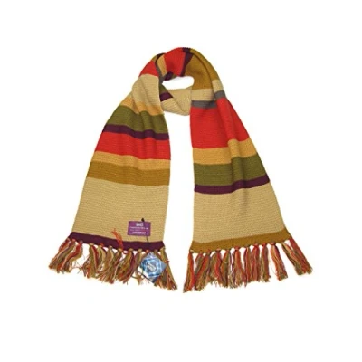 Image of Doctor WHO Fourth (Tom Baker) Shorter Scarf Official BBC Licensed by LOVARZI