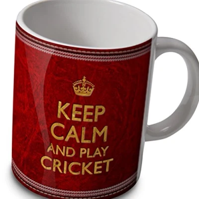 Image of verytea Cricket Mug Keep Calm and Play