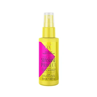 Image of Charles Worthington Sunshine Protect UV Protection Leave In Spray Takeaway, Hydrate and Nourish, Salon Conditioner Spray, 50 ml