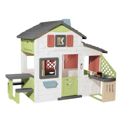Image of SMOBY LIFE FRIENDS PLAYHOUSE suitable for indoor or outdoor use