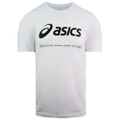 Image of Asics Men&#039;s 2033a085 100_m T Shirt, White, M