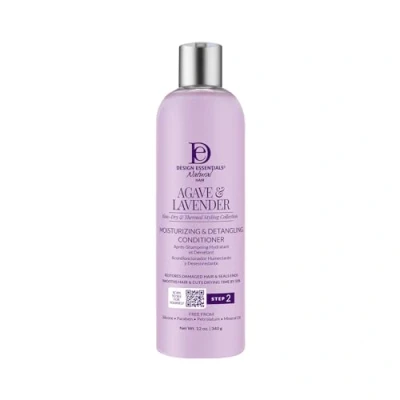 Image of Design Essentials Natural Agave &amp; Lavender Moisturising Detangling Conditioner 12 oz (step 2)