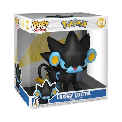 Image of Funko POP! Jumbo: Pokemon Luxray Collectable Vinyl Figure Official Merchandise Toys for Kids &amp; Adults Games Fans Model Collectors and Display