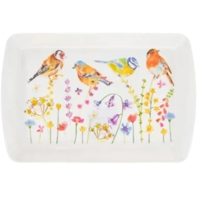Image of Joe Davies The Leonardo Collection Garden Birds Snack Dish Homeware Gift for Her