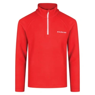 Image of Dare 2b Children&#039;s Freeze Jam Ii Fle Fleece Jumper Unisex Red 11 12 Years