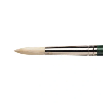 Image of Winsor &amp; Newton Size 6 Winton Hog Round Brush