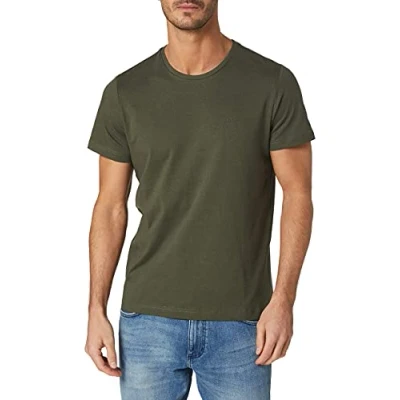 Image of s.Oliver Men&#039;s 2135707 Short sleeved T shirt, Green , S