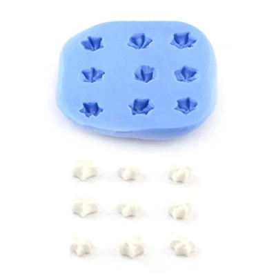 Image of MyTinyWorld Dolls House Miniature 9 Cream Swirl Mould