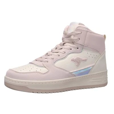 Image of KangaROOS Women&#039;s K top Venu Sneaker, Buttercream Rosewater, 7.5 UK