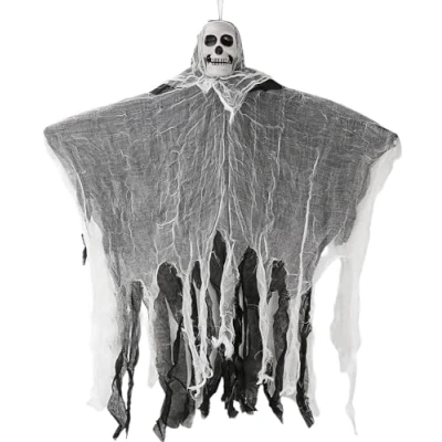 Image of Accessotech Halloween Decorations Large Floating Skeleton Prop Outdoor Hanging Spooky Ghost Ornament