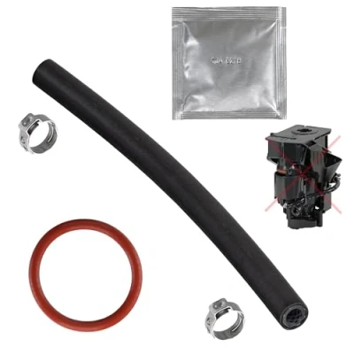 Image of Gasket O Ring Maintenance Kit Replacement Hose + 3 g Silicone Grease Compatible with Siemens EQ Series &amp; Bosch EQ3 S100 S300 S500 VeroCup 100 300 EQ9 S700 S900 to Brewing Group Set 46