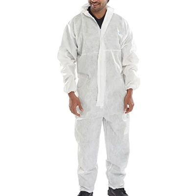 Image of BEESWIFT Disposable Coverall MICROPOROUS Type 5/6 White 4XL