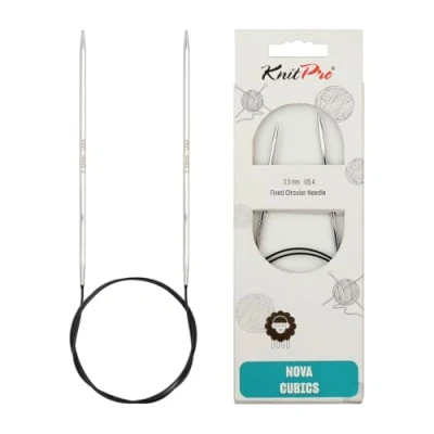 Image of KnitPro Nova Cubics circular needle 80cm 3.50mm 3pcs