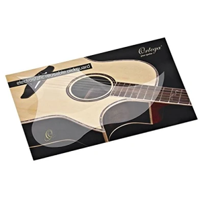 Image of ORTEGA electrostatic reusable pickguard OERP Transparent