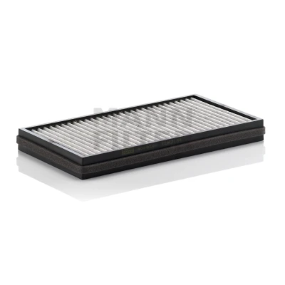 Image of 64116921019, 64119272643, 64310146843, 64318379959 Pollen Filter MANN CUK 3124 2 Activated Carbon 314mm 163mm 30mm BMW: 7