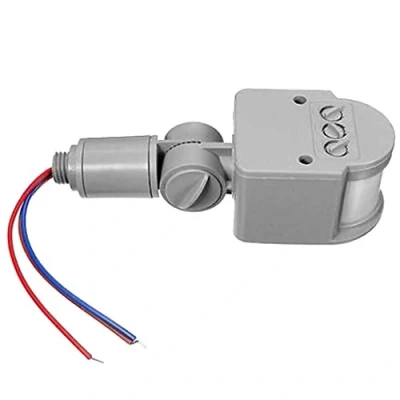 Image of 12M PIR Infrared Motion Sensor Detector Wall LED Light Outdoor RF DC12V Gray