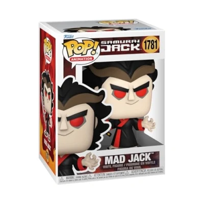Image of Funko Pop! Animation: Samurai Jack Mad Collectable Vinyl Figure Gift Idea Official Merchandise Toys for Kids &amp; Adults TV Fans Model Collectors and Display