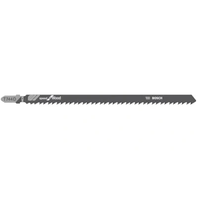 Image of Bosch 3x T 744 D Speed for Wood Jigsaw Blade (for Softwood, Construction wood, Length 180 mm, Professional Accessory Jigsaw)