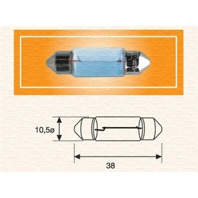 Image of 009600310000 Light Bulbs MAGNETI MARELLI 009423100000 24V 5W C5W SV8,5 8