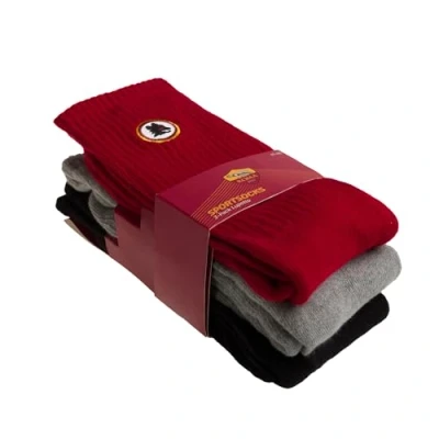 Image of AS Roma Sport Socks 3 Pack