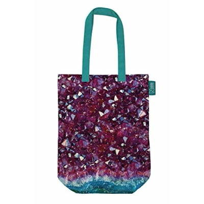 Image of Natural History Museum Amethyst Organic Cotton Canvas Tote Bag