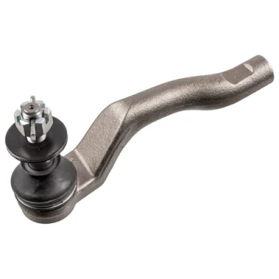 Image of 4546059095 Track rod end BLUE PRINT ADT387196 Front Axle Right with crown nut and split pin