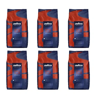 Image of Lavazza Top Class Coffee Beans 1kg (6 Pack)