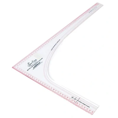 Image of Sew Easy Sewing and Patchwork Ruler Various Shapes Sizes, Metric Dressmakers Square 36.5 x 60.5 cm