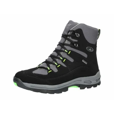 Image of Lico Men&#039;s Glacier Snow Boot, Black (Anthrazit/Schwarz Anthrazit/Schwarz), 4 UK