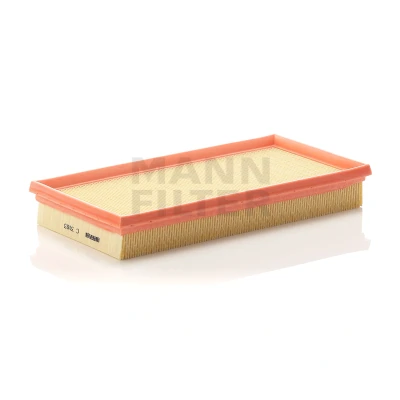 Image of 03C129620, 03C129620G Air Filter MANN C 3083 42mm 155mm 300mm Insert VOLKSWAGEN: Golf 5, Polo IV Hatchback, Touran I