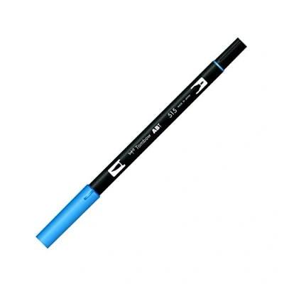 Image of Tombow ABT 515 Dual Brush Pen Light Blue