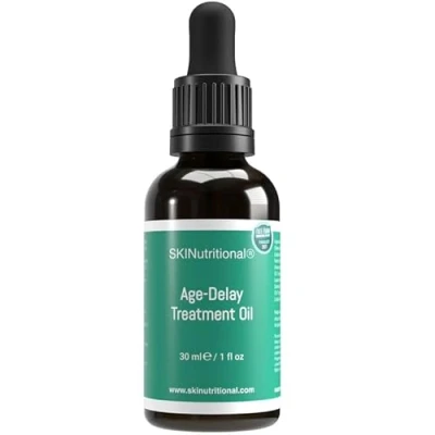Image of Rosehip Oil For Face and Neck Anti Aging Serum Wrinkles, Fine Lines &amp; Age Spots Facial Oils Skin with Avocado, Sandalwood, Jojoba Lavender Women Men SKINutritional