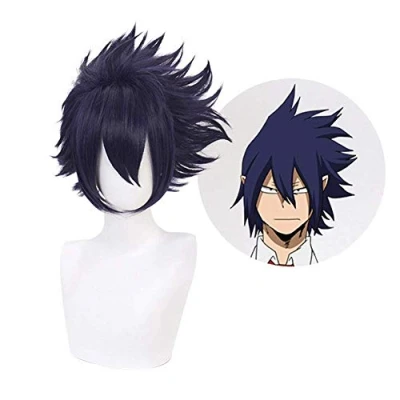 Image of Yamia Anime Cosplay Wig for My Hero Academia Synthetic Wigs with free Cap (Amajiki Tamaki)