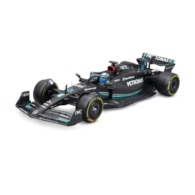 Image of Bburago 28028R 2023 Mercedes AMG F1 W14 E Performance Collectible car, Grey