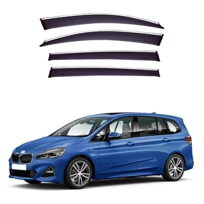Image of Car Wind Deflectors for BMW 2 Series Touring 7 seater MK1 F46 2014 2021,Sun Visors/Rain Shield/Wind Shield/Door Weather Deflector