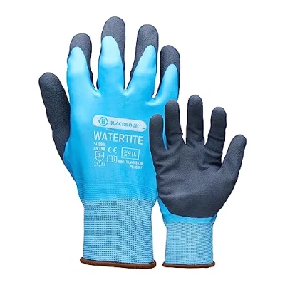 Image of Blackrock Watertite Waterproof Work Gloves, Mens Womens Garden Cold Working, Safety Winter Grip Builders Heavy Duty, Gardening Construction Size XXL