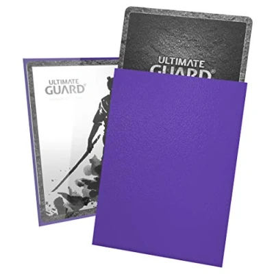 Image of Ultimate Guard Katana Sleeves Purple (100) [Standard Size, 66 x 91mm]