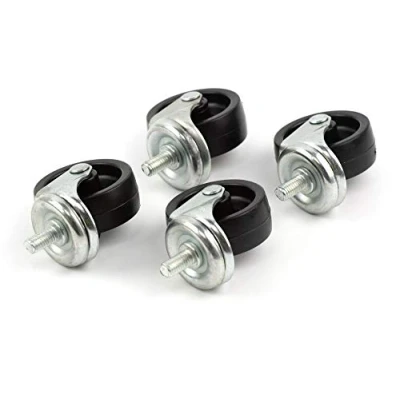 Image of Bottle Skip Castors (Set of 4) BLACK