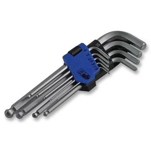 Image of Best Price Square Hexagon Key Set, Imperial, Ball END, 9PC D00595 by DURATOOL
