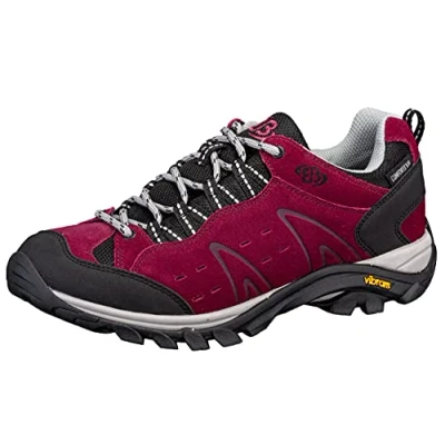 Image of Brütting Women&#039;s Mount Bona Low Cross Country Running Shoe, Bordeaux, 6.5 UK
