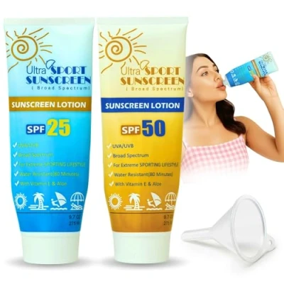 Image of Secret Flasks Sunscreen Flask 0.6L / 18 Drink Capacity Smuggle Your Booze into Any Event with This &amp; Avoid Overpriced Drinks