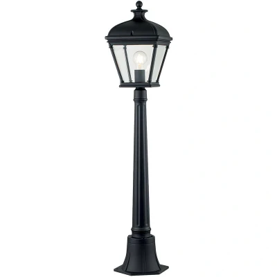 Image of Bayview Outdoor Bollard Black, IP44