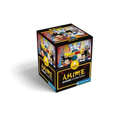 Image of Clementoni 35135 Anime Dragonball 500 Pieces, Jigsaw Puzzle for Adults Made in Italy