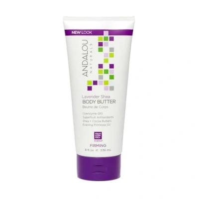 Image of Andalou Naturals Lavender Shea Firming Body Butter, 8 Ounce