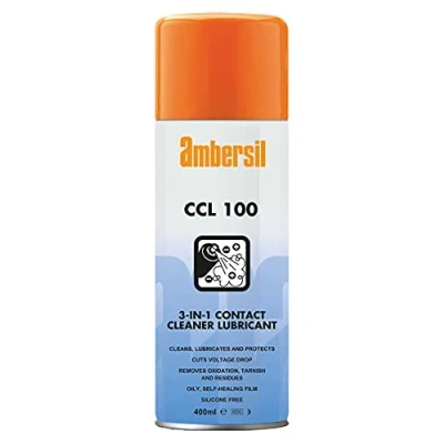 Image of Ambersil 31889 CCL 100 3 in 1 Contact Cleaner Lubricant 400ml Pack