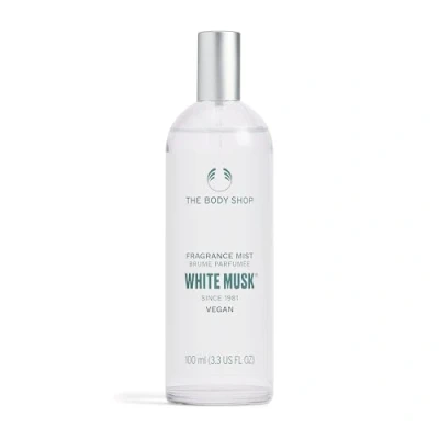 Image of THE BODY SHOP New Outer design White Musk® Fragrance Mist FRESH FLORAL SCENT CRUELTY FREE MUSK VEGAN