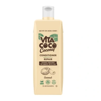 Image of Vita Coco Repairing Coconut Conditioner for Dry Damaged hair (400ml) nourishes and protects the with 100 Percent Natural Coconuts while revitalizing