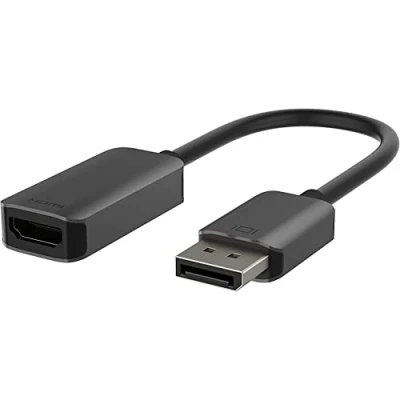 Image of Belkin AVC011btSGY BL 0.22 m DisplayPort HDMI Black