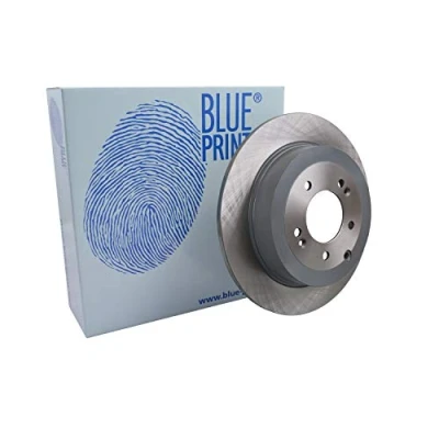 Image of 58411D7000 Brake disc BLUE PRINT ADG043223 Rear Axle 302mm 10mm 5 Hole 114mm solid Coated HYUNDAI: Tucson, ix35, Tucson Box Body / SUV